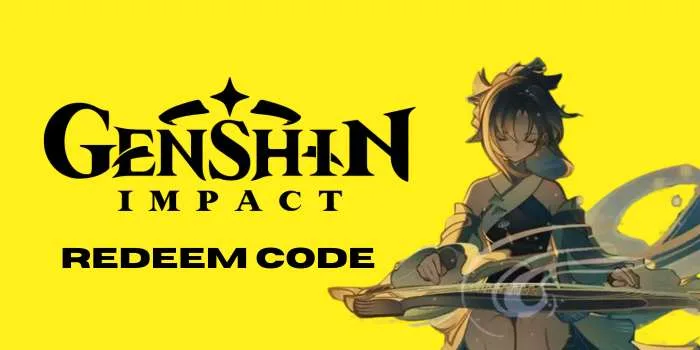 Genshin Redeem Code Genshin Redeem Code