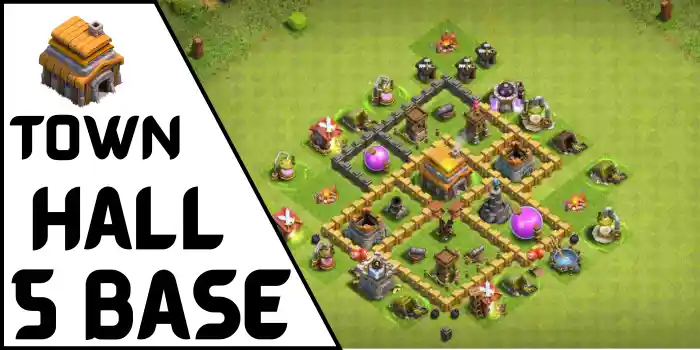 Town Hall 5 Base Town Hall 5 Base