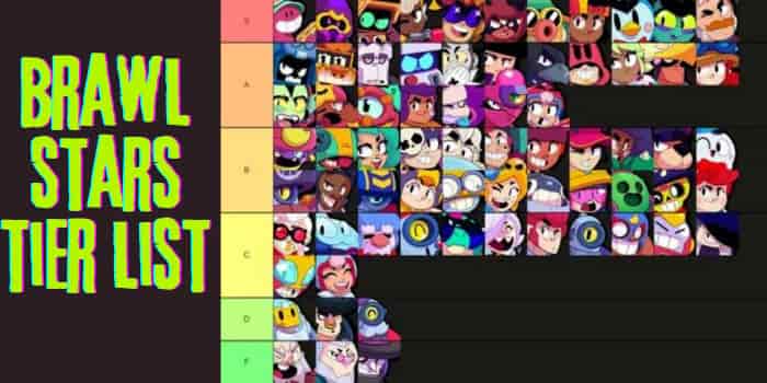 brawl stars tier list brawl stars tier list
