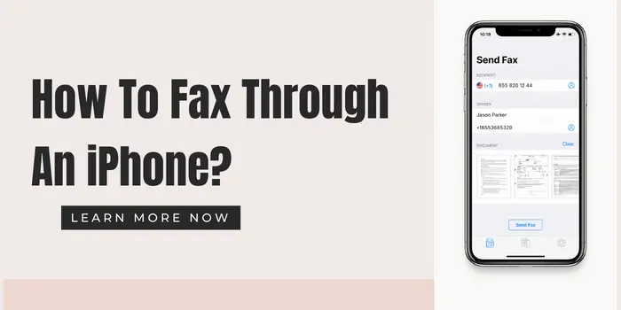 How To Fax Through An iPhone Fax from iPhone