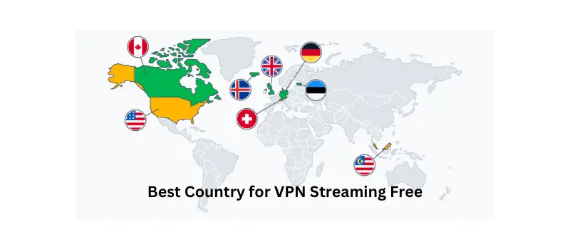 Best Country for VPN Streaming Free
