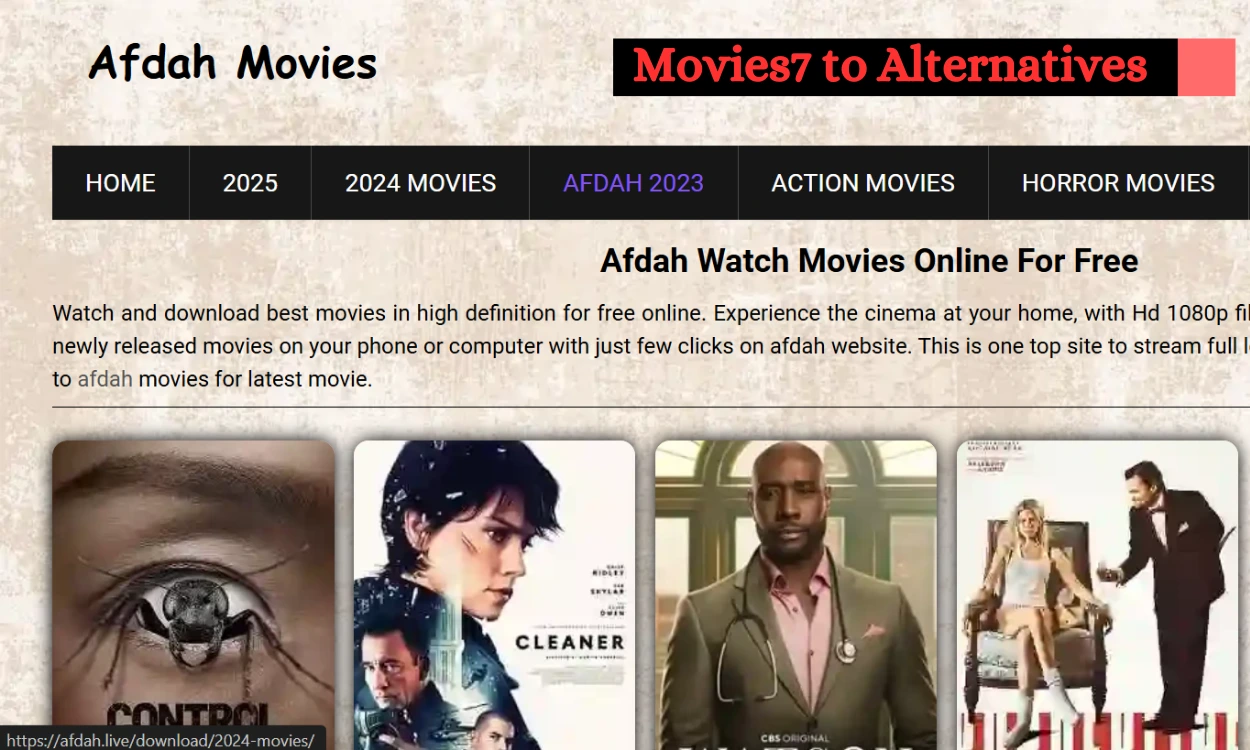 Afdah movies7.to alternative​s